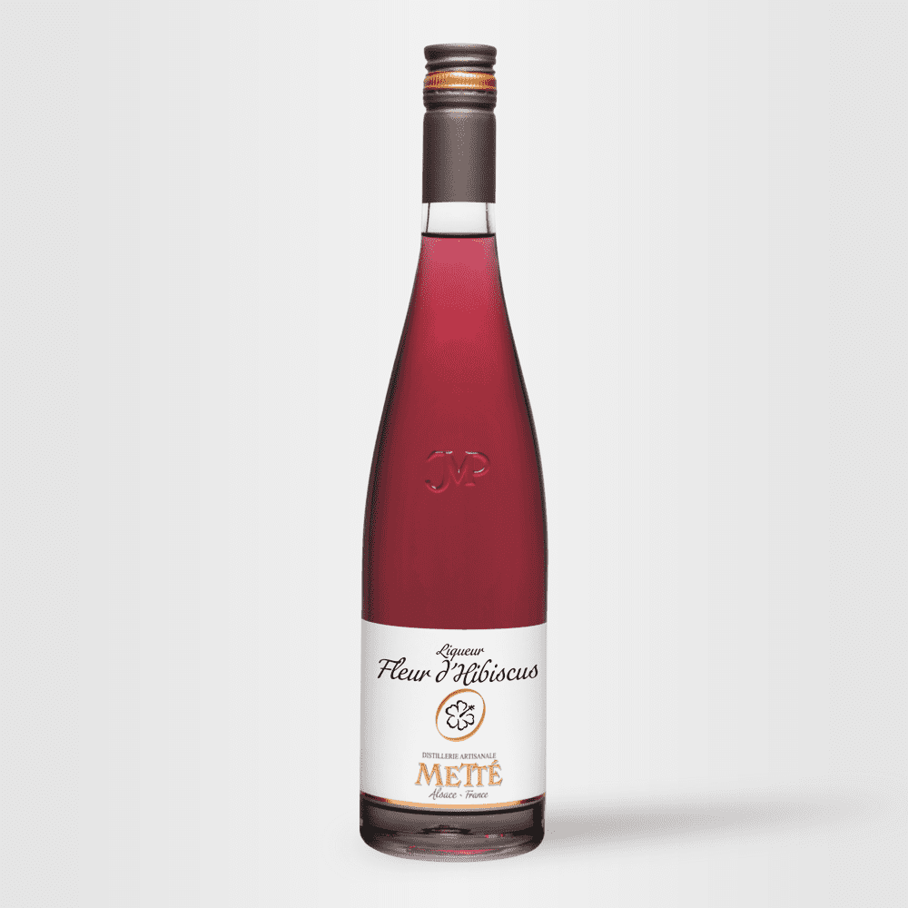 Liqueur d'hibiscus - Distillerie Metté